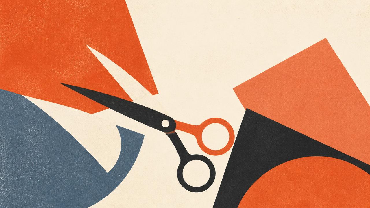 Cover illustration for the article “Cutting Paper, Building Something Bigger”